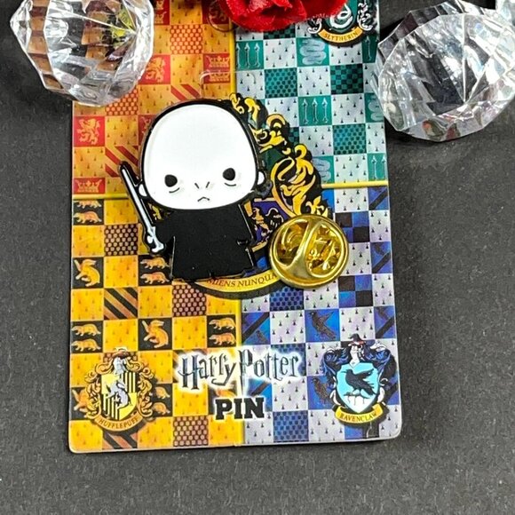 Bald Monk Lapel Pin Man Voldemort Enamel Anime Brooch Pin Accessories Jewelry - Picture 4 of 6